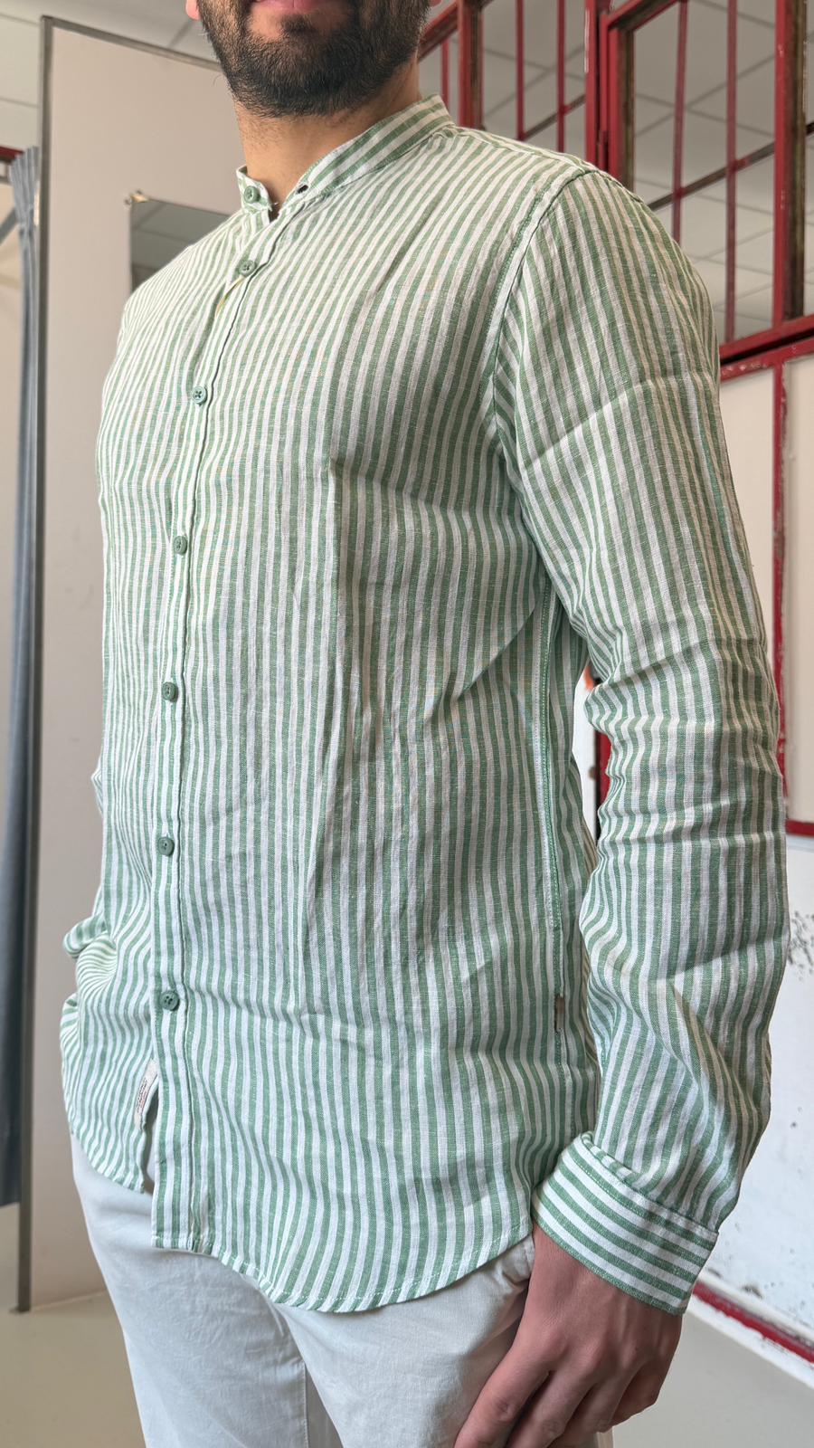 a righe GL7782S-S26VERDE GIANNI LUPO
