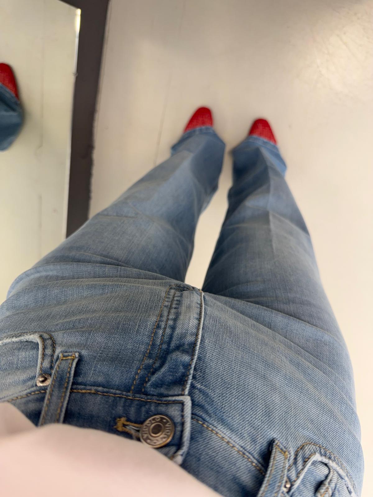 wide legs DAB5341DENIM CHIARO VICOLO