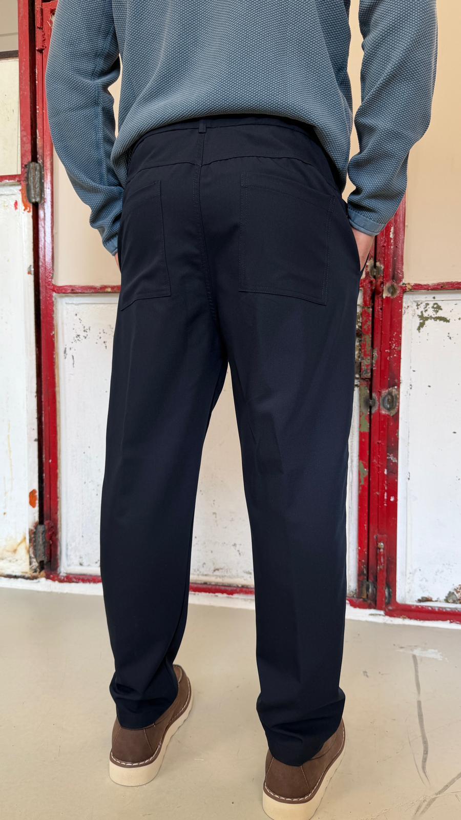 elastico vita e pence GL004LTNAVY GIANNI LUPO