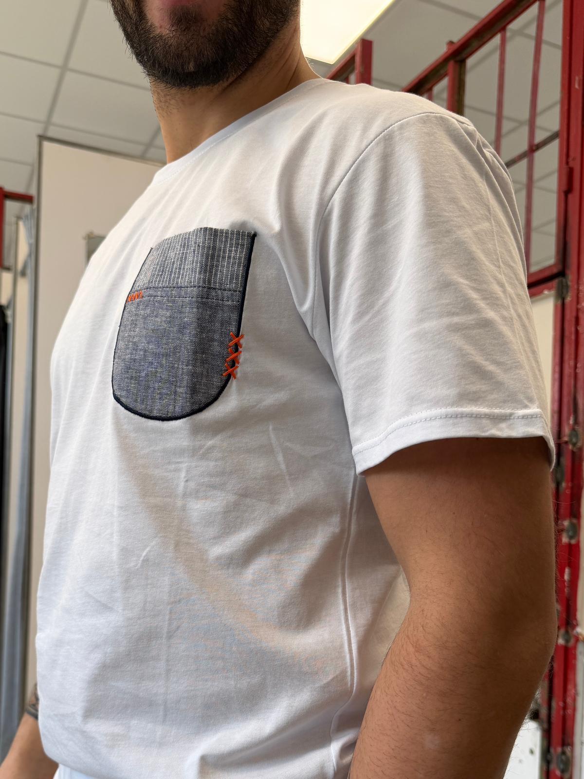 a manica corta TUTAGOLDBIANCO/DENIM X-CAPE