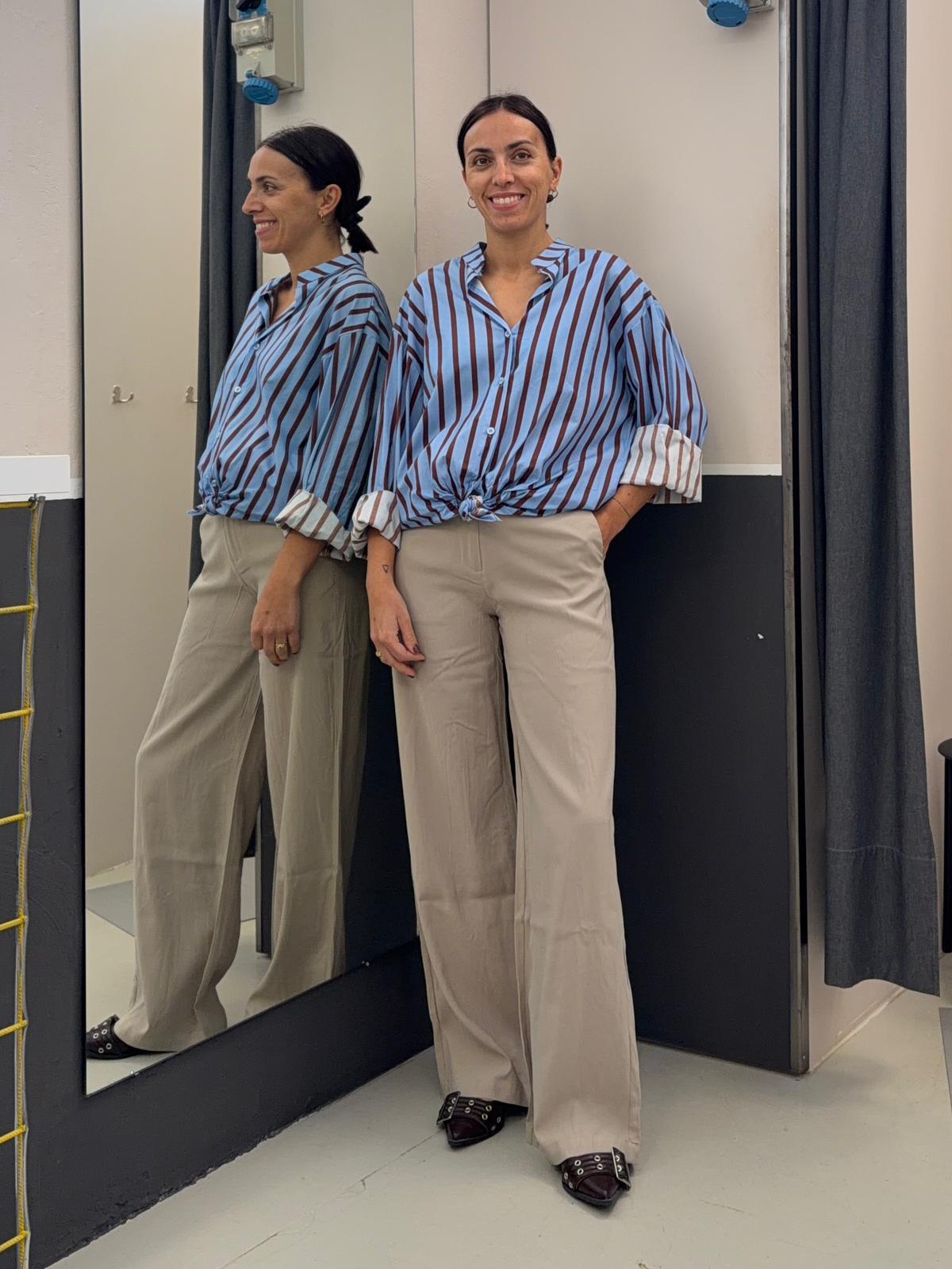 a righe e nodo CC030AZZURRO YOU DECIDE